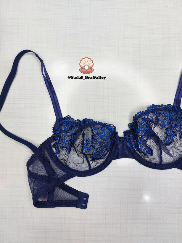 سوتین زنانه نیو NEEV کد 2820 فانتزی گلدوزی توری