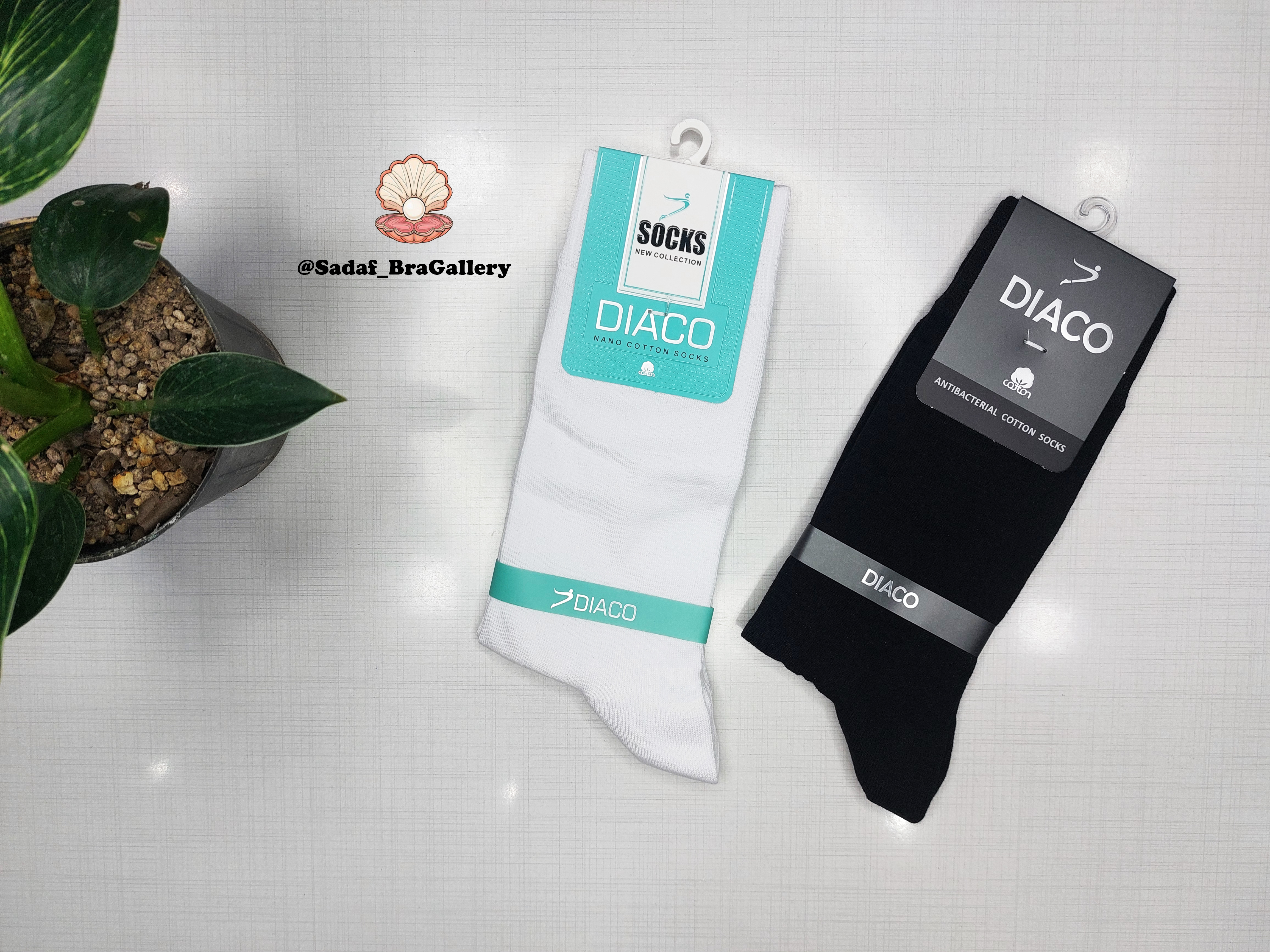 جوراب مردانه ساقدار پنبه نانو دیاکو Diaco